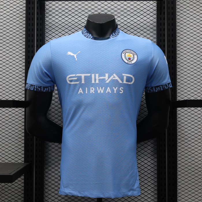 Manchester City Home Player Jersey 24/25 (Only 2XL）