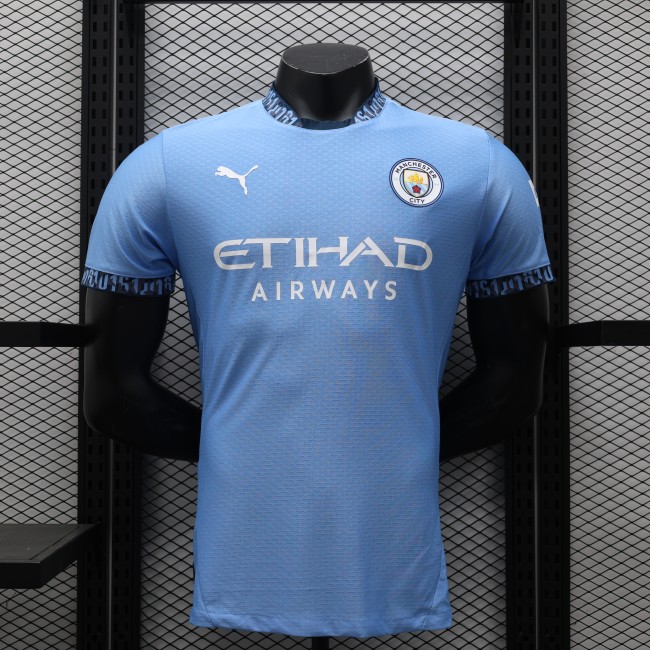 Manchester City Home Player Jersey 24/25 (Only 2XL)
