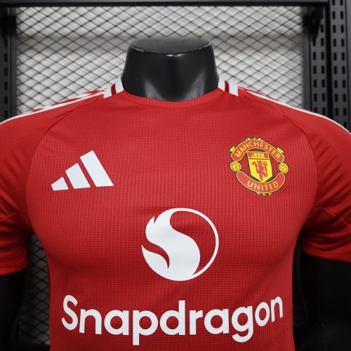 Manchester United Home Player Jersey 24/25 (Only 2XL）