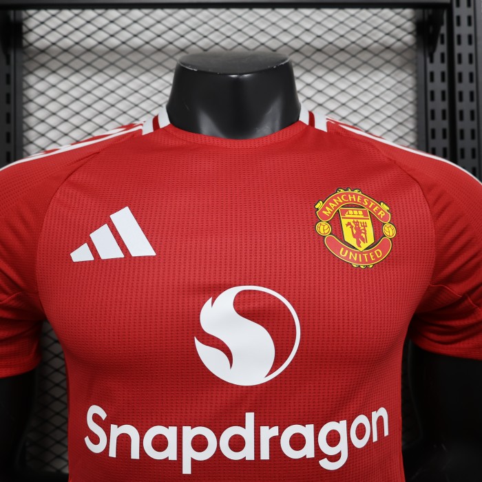 Manchester United Home Player Jersey 24/25 (Only 2XL）