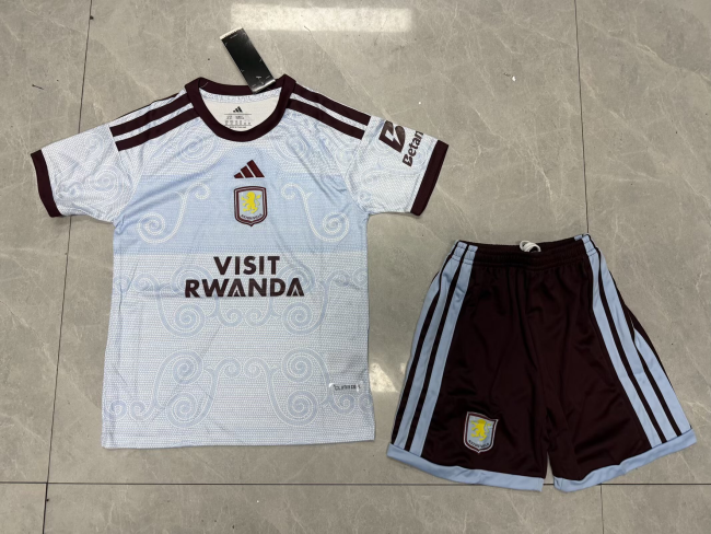 Aston Villa Man Third Kids Suit 26/27