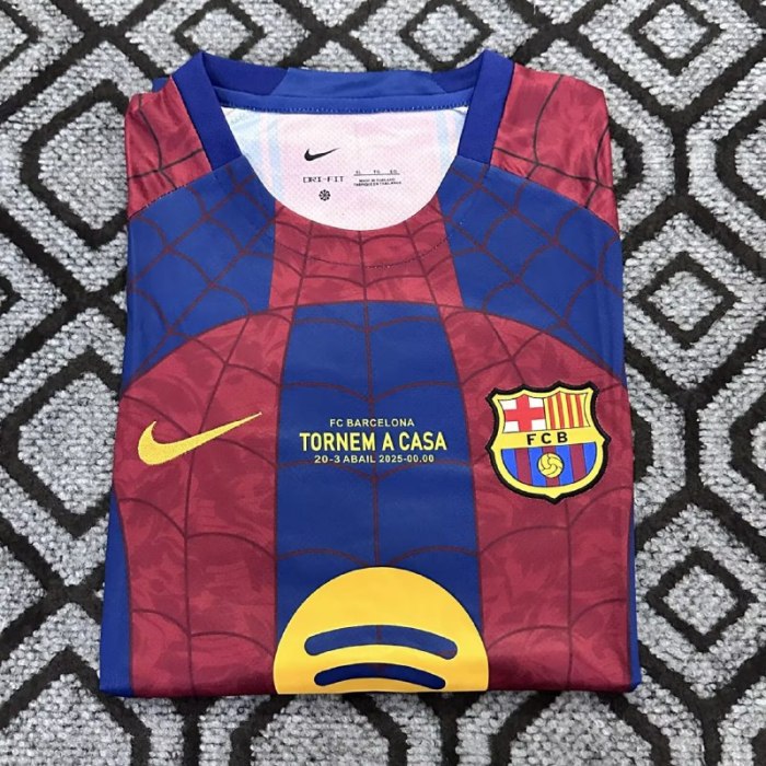 Barcelona Spider Special Home Men Jersey 26/27