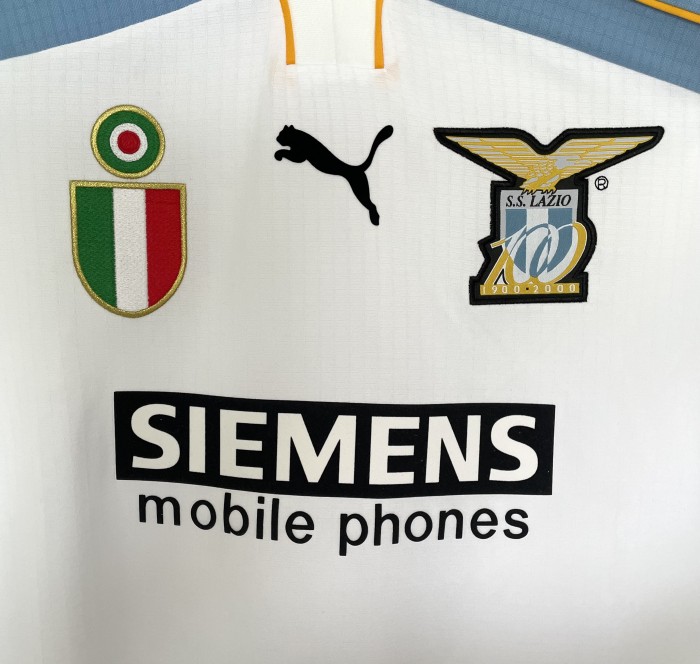 Lazio Away Retro Jersey 2000/01