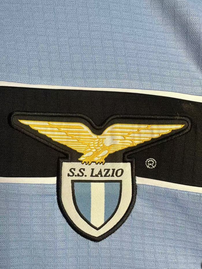 Lazio Home Long Sleeve Retro Jersey 1998/99