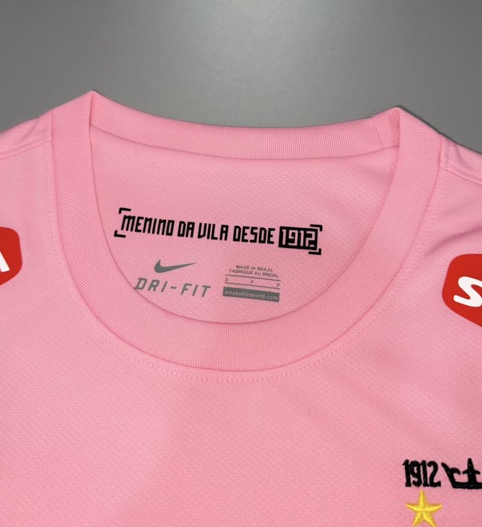 Santos Pink Special Long Sleeve Man Jersey 2011/12