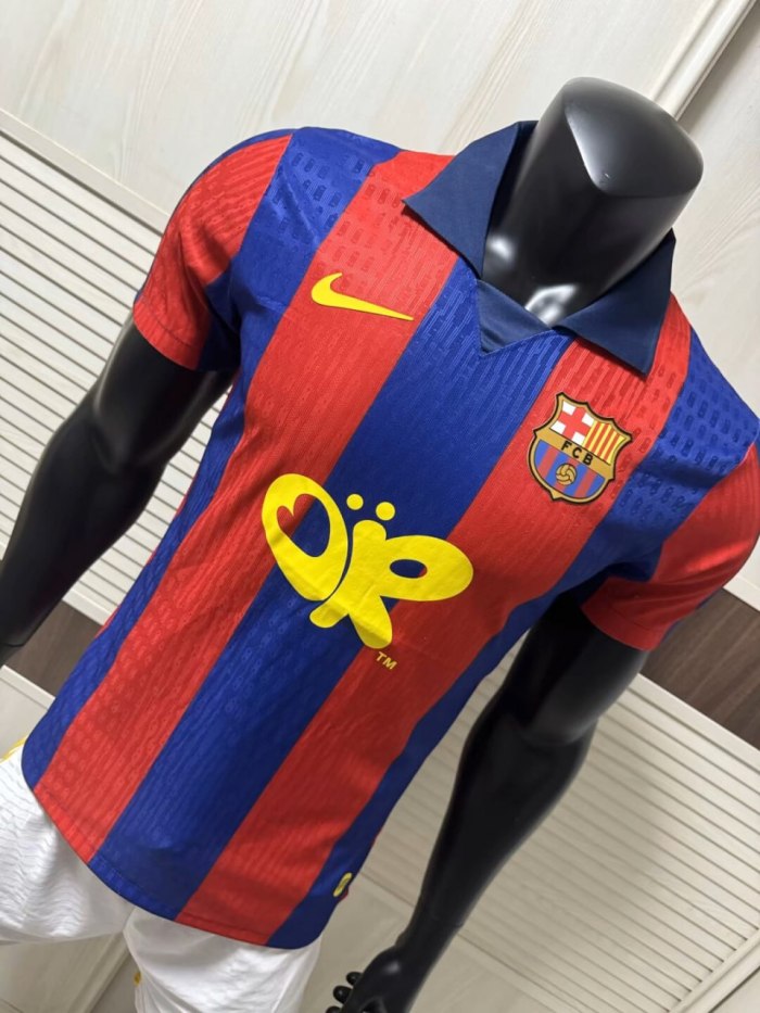 Barcelona x Olivia Rodrigo Limited Edition Retro Player Jersey 2003/04