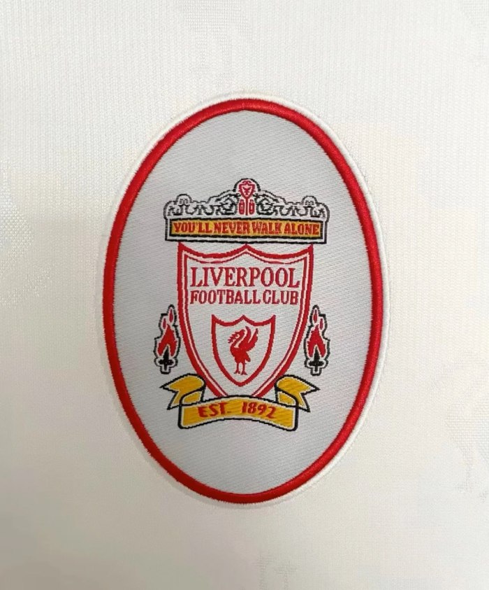 Liverpool White Retro Jersey 96/97