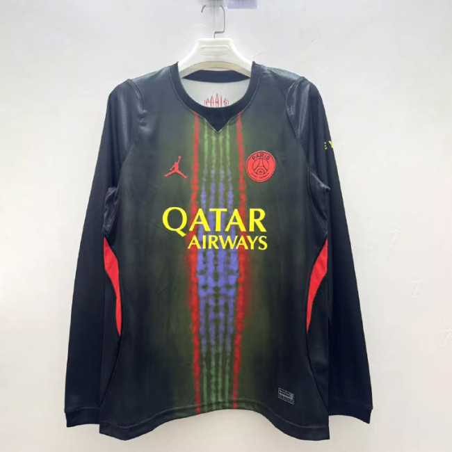 Paris Saint Germain Third Long Sleeve Men Jersey 26/27