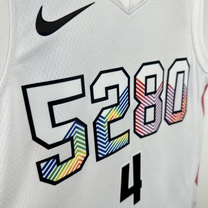 Russell Westbrook Denver Nuggets City Edition 2024/25 Swingman Jersey White