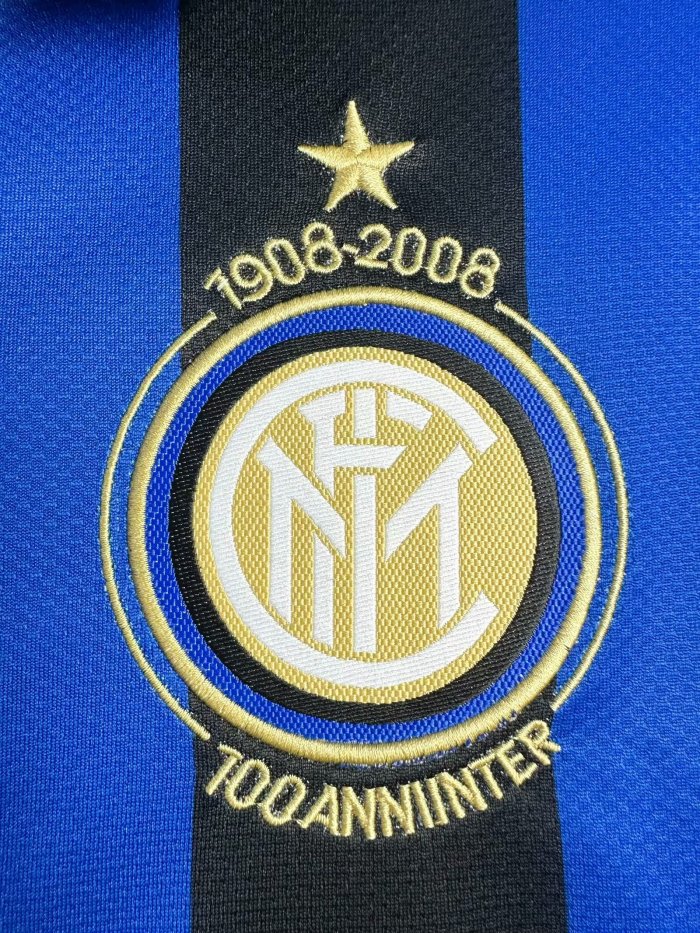 Inter Milan Home Retro Jersey 2007/08