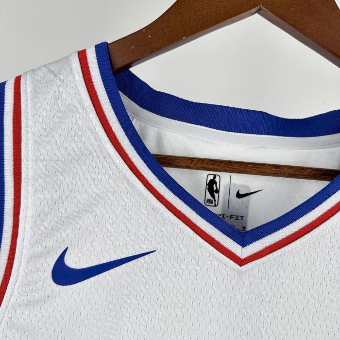 Paul George Philadelphia 76ers 2023/24 Swingman Home Jersey White