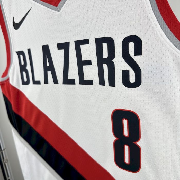 Deni Avdija Portland Trail Blazers 2023/24 Association Edition Swingman Home Jersey White