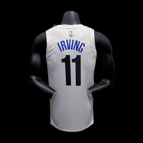 Kyrie Irving Brooklyn Nets City Edition Swingman Jersey White