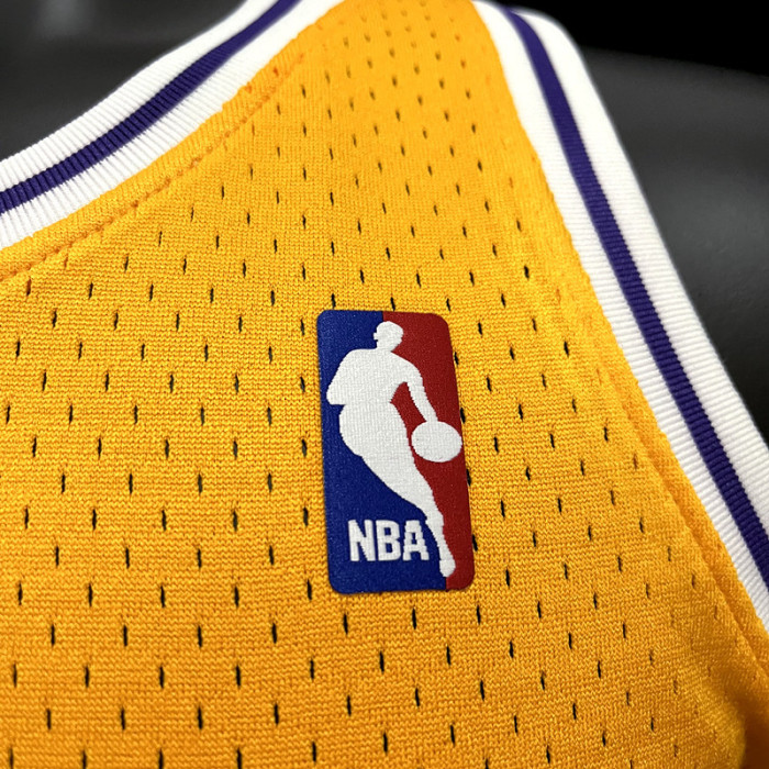 Shaquille O'Neal Los Angeles Lakers Hardwood Classics Swingman Jersey Yellow