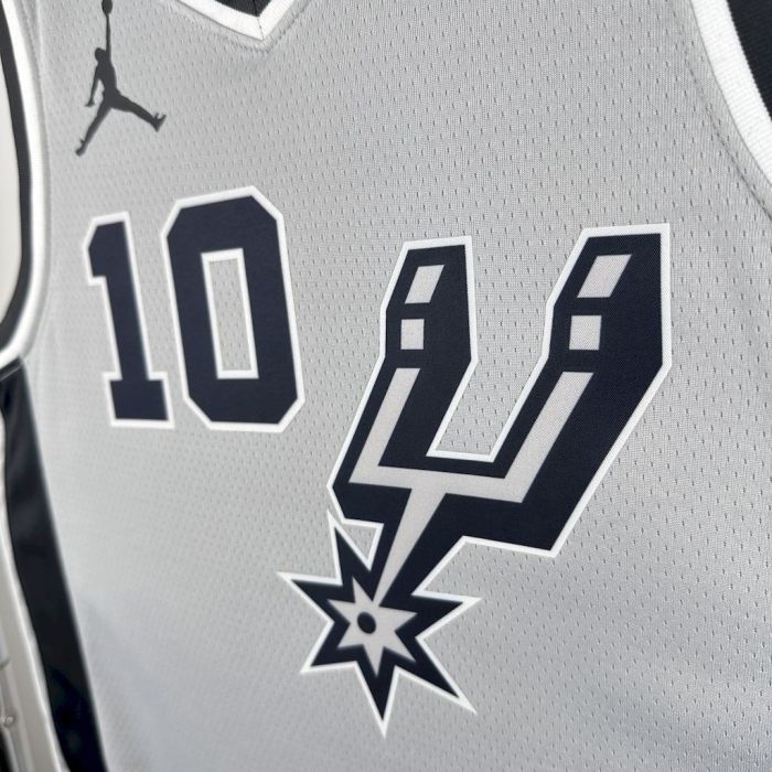 Jeremy Sochan San Antonio Spurs 2021/22 Statement Edition Swingman Jersey Gray