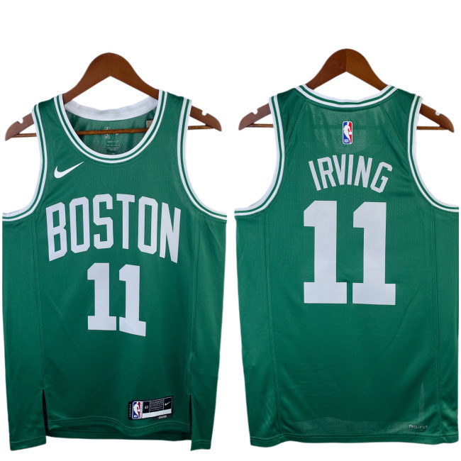 Kyrie Irving Boston Celtics Icon Edition Swingman away Jersey Green