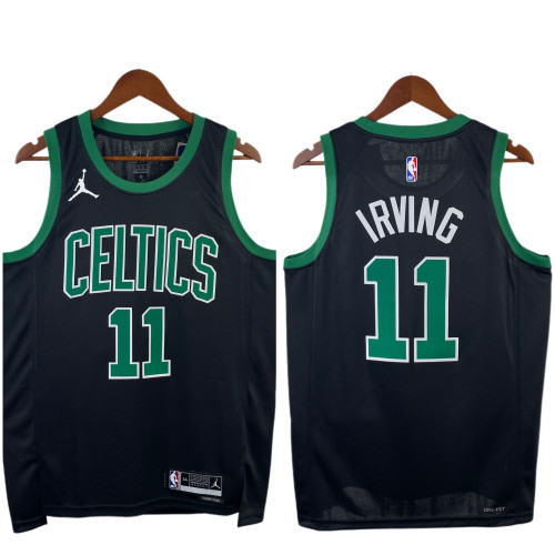 Kyrie Irving Boston Celtics Statement Edition Swingman Retro Jersey Black