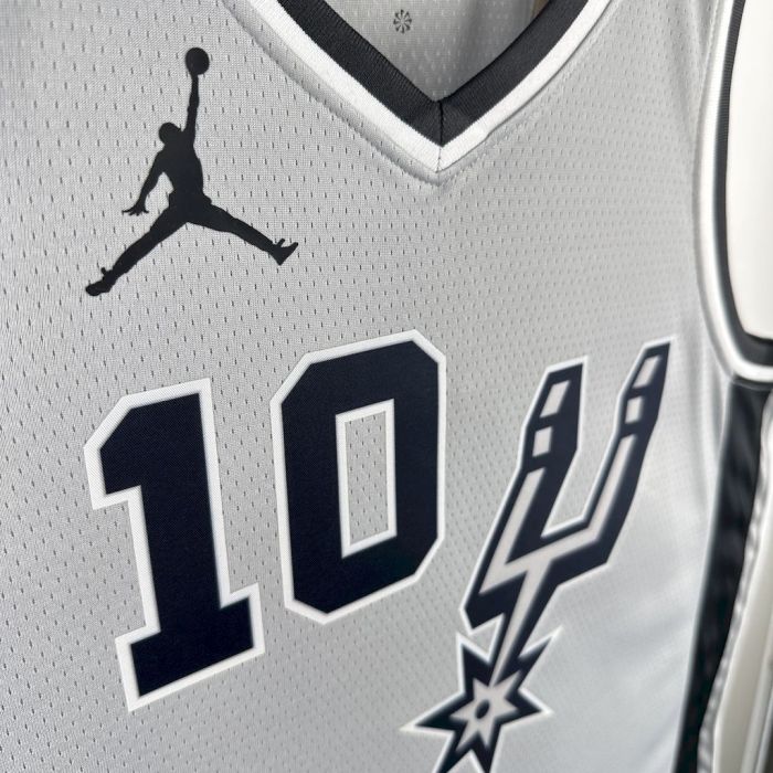 Jeremy Sochan San Antonio Spurs 2021/22 Statement Edition Swingman Jersey Gray