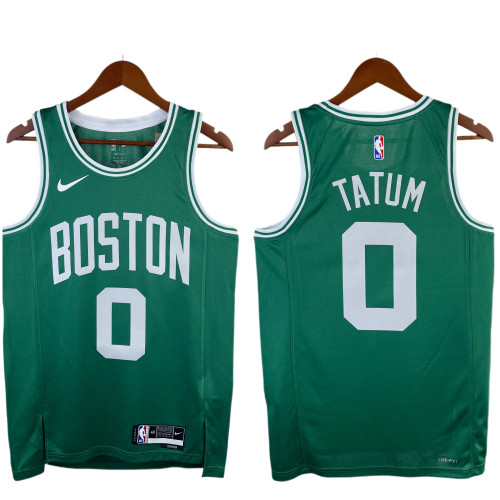 Jayson Tatum Boston Celtics Icon Edition Swingman away Jersey Green