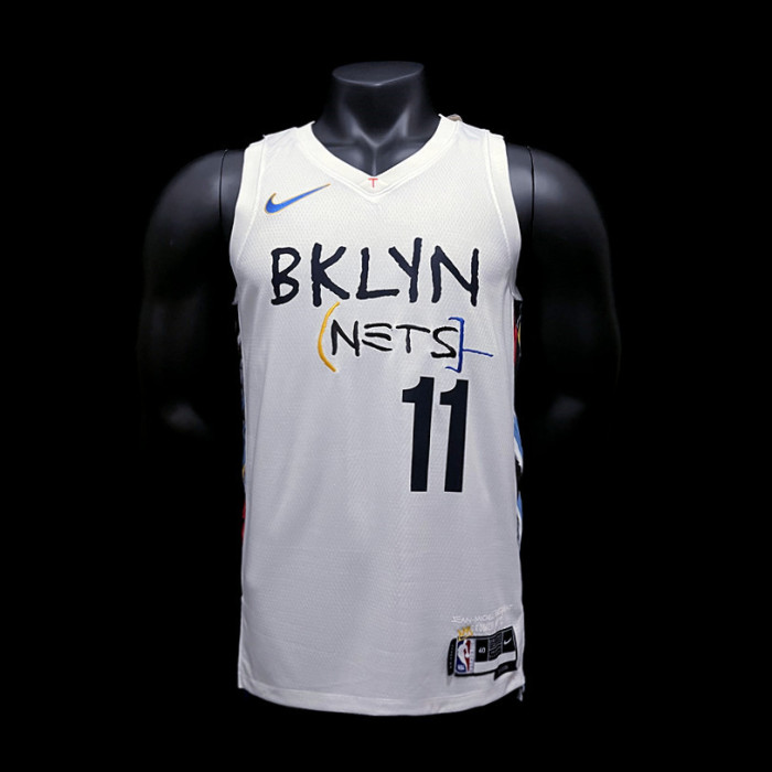 Kyrie Irving Brooklyn Nets City Edition Swingman Jersey White