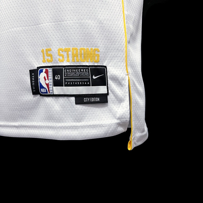 Bam Adebayo Miami Heat Bam Adebayo City Edition 22/23 Swingman Jersey White