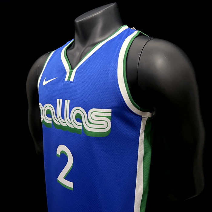 Kyrie Irving Dallas Mavericks City Edition Swingman Jersey Blue