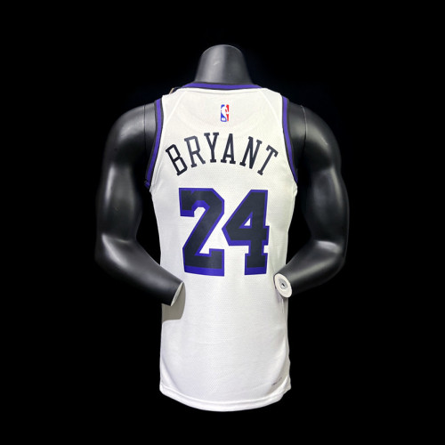 Kobe Bryant Los Angeles Lakers City Edition Swingman Jersey 22/23 White
