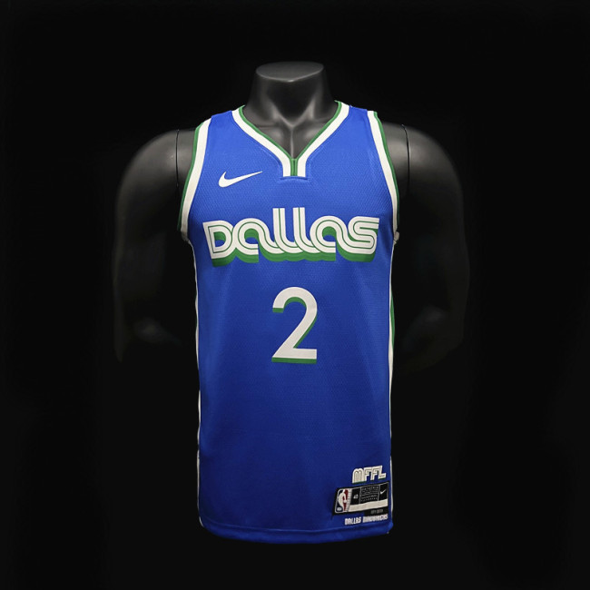 Kyrie Irving Dallas Mavericks City Edition Swingman Jersey Blue