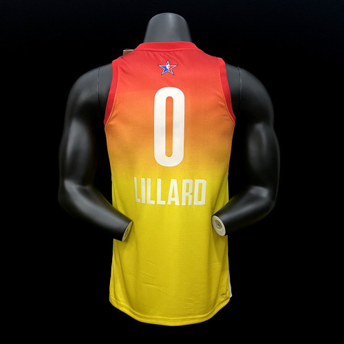 Damian Lillard 2023 All-Star West Swingman Jersey Gradient