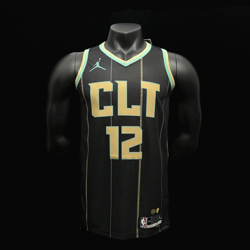 Kelly Oubre Jr. Charlotte Hornets City Edition Swingman Jersey 22/23 Black