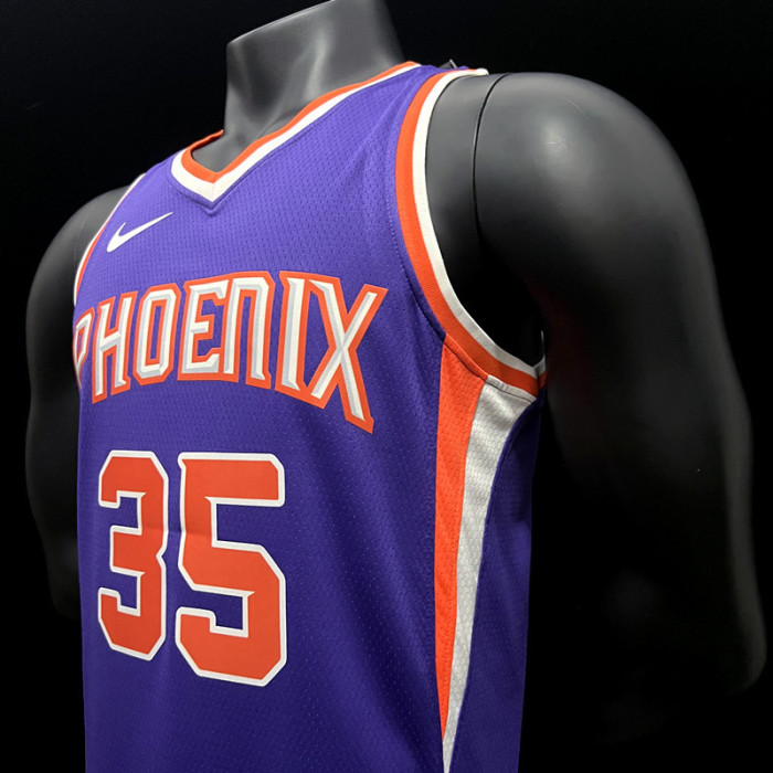 Kevin Durant City Phoenix Suns Icon Edition 23/24 Swingman Jersey Purple
