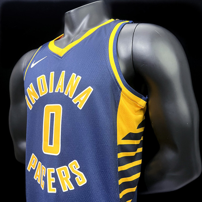 Tyrese Haliburton Indiana Pacers Icon Edition Swingman Jersey 22/23 Blue