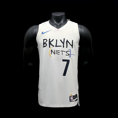 Kevin Durant Brooklyn Nets City Edition Swingman Jersey White