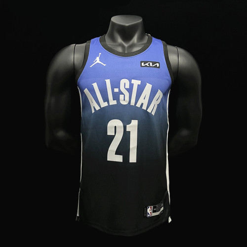 Joel Embiid 2023 All-Star East Swingman Jersey Gradient