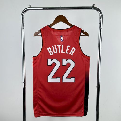Jimmy Butler Wade Miami Heat City Edition 24/25 Swingman Jersey Red