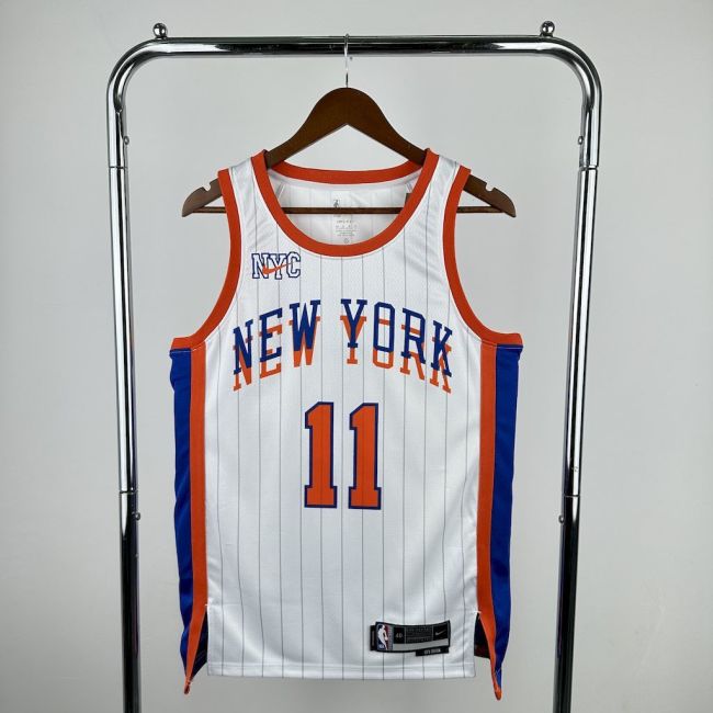 Jalen Brunson New York Knicks City Edition Swingman Jersey 24/25