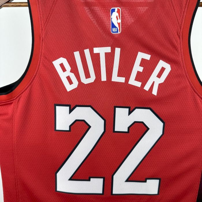 Jimmy Butler Wade Miami Heat City Edition 24/25 Swingman Jersey Red