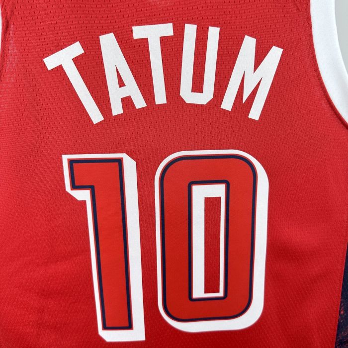 Jayson Tatum Team USA 2024 Swingman Jersey Red