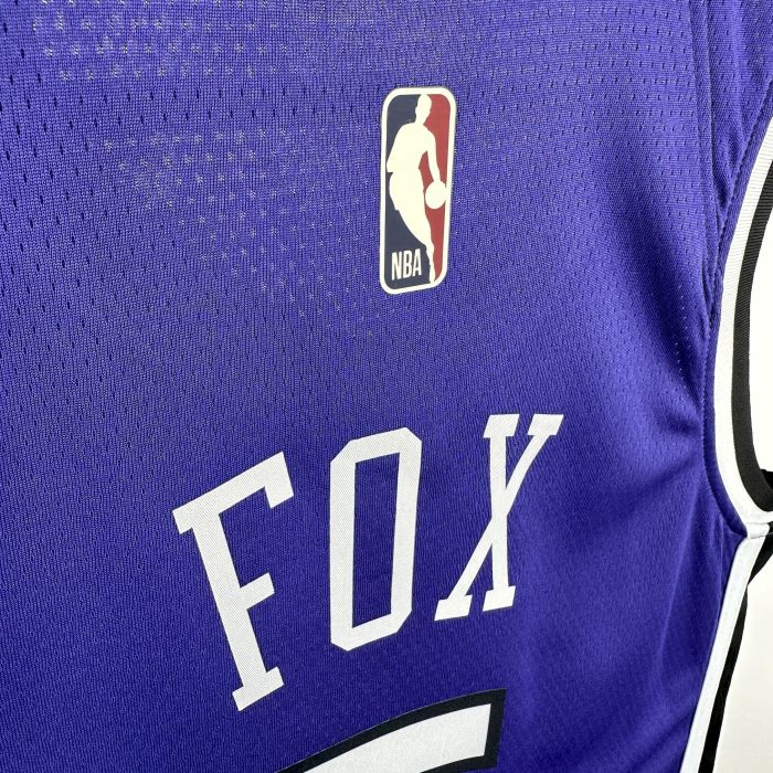 De'Aaron Fox Sacramento Kings Classic Edition Swingman Jersey 24/25 Purple
