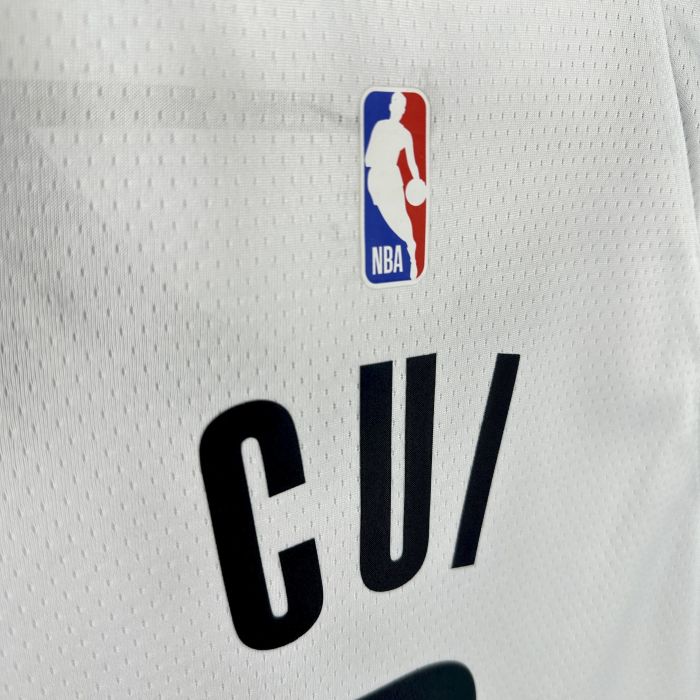 Cui Yongxi  Brooklyn Nets Association Edition Swingman Jersey White