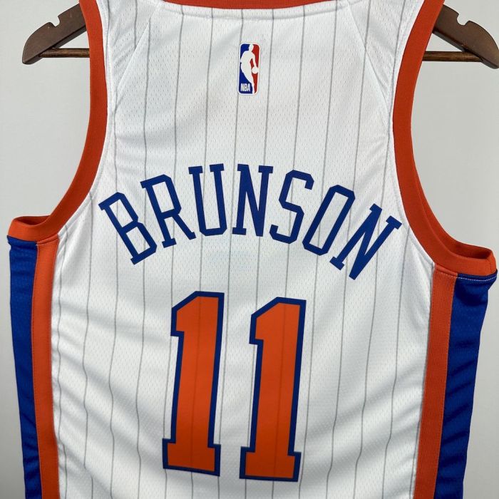 Jalen Brunson New York Knicks City Edition Swingman Jersey 24/25