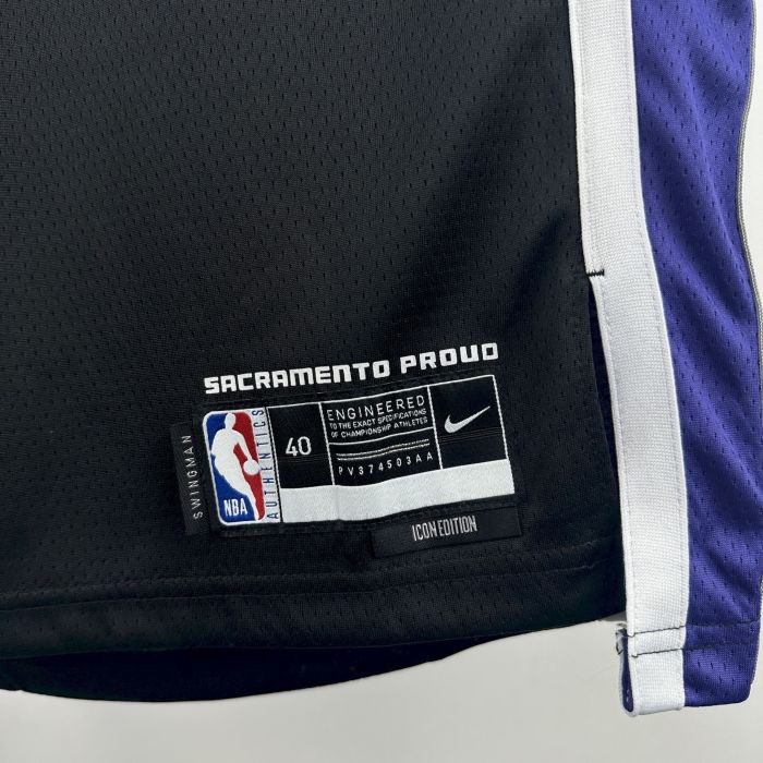 DeMar DeRozan Sacramento Kings Icon Edition Swingman Jersey 24/25 Black