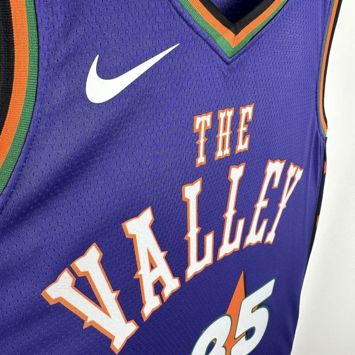 Kevin Durant City Phoenix Suns City Edition 24/25 Swingman Jersey Purple