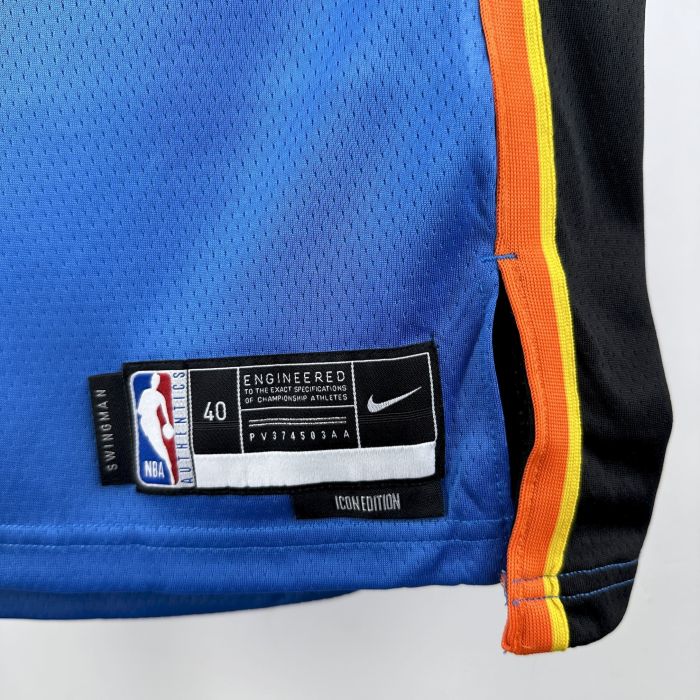 Chet Holmgren Oklahoma City Thunder Icon Edition Swingman Jersey Blue