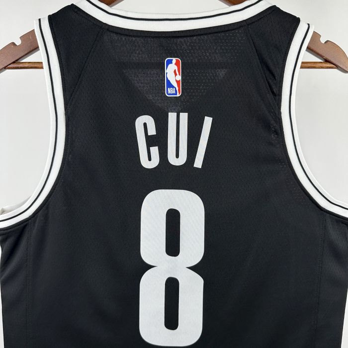 Cui Yongxi  Brooklyn Nets Icon Edition Swingman Jersey Black