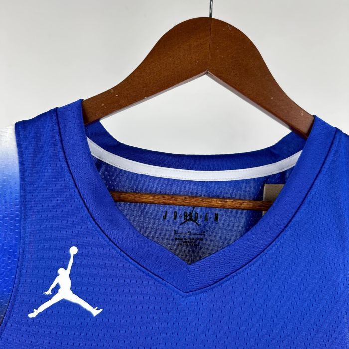 Victor Wembanyama France Basketball Swingman Away Jersey Blue