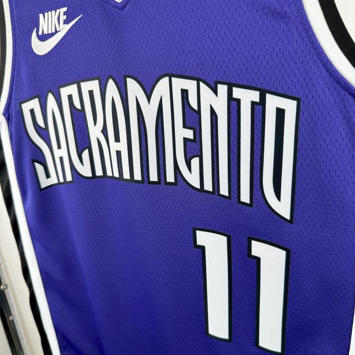 Domantas Sabonis Sacramento Kings Classic Edition Swingman Jersey 24/25 Purple