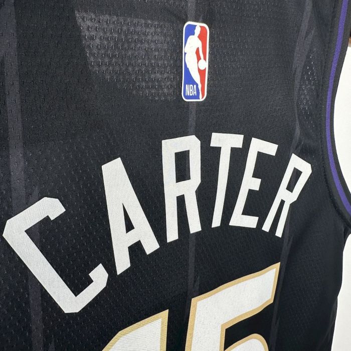 Vince Carter Toronto Raptors City Edition Swingman Jersey 24/25 Black