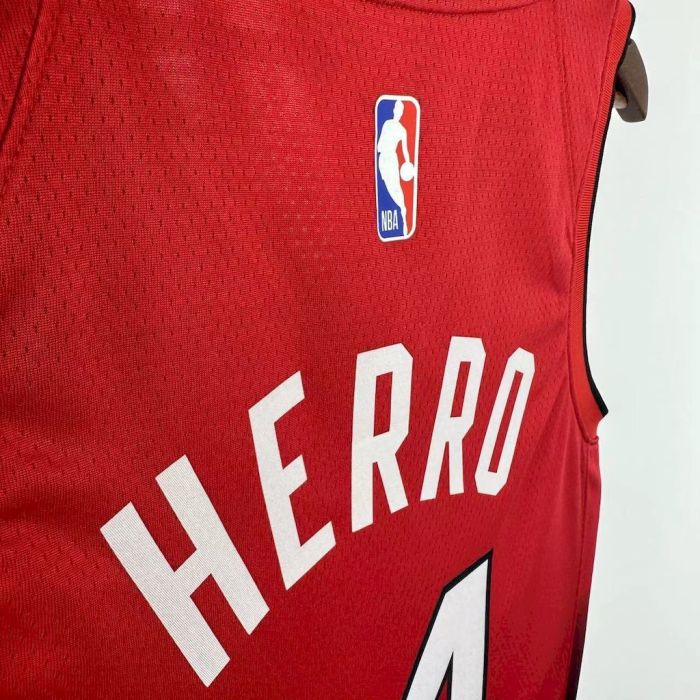 Tyler Herro Wade Miami Heat City Edition 24/25 Swingman Jersey Red