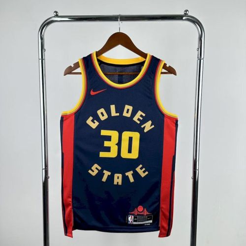 Stephen Curry Golden State Warriors City Edition Swingman Jersey 24/25 Blue